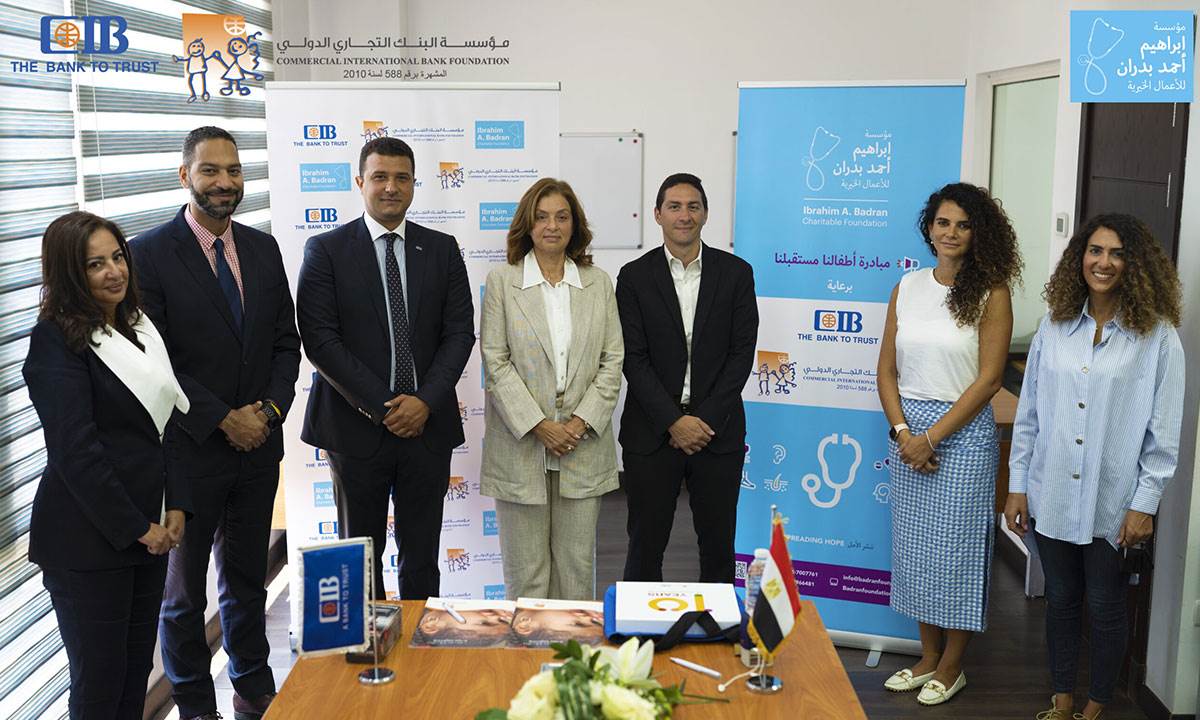 Partners in success and spreading hope for the second year in a row! 5 cib second year signing 2 B