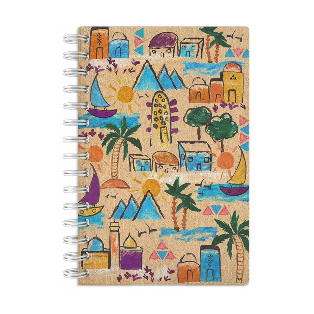Edfu: Notebook A5 hard cover Recycle - Image 2