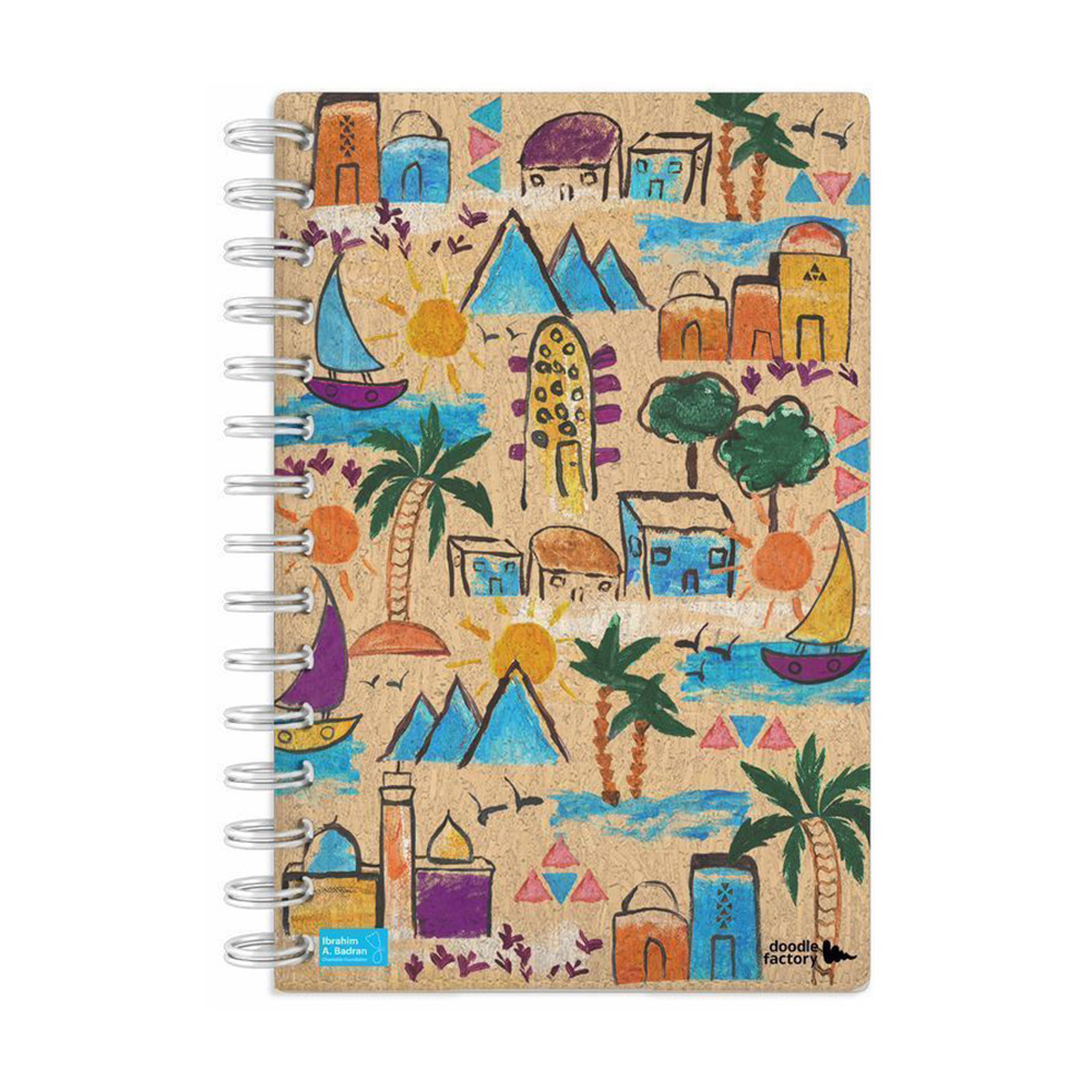 Edfu: Notebook A5 hard cover Recycle - Image 3